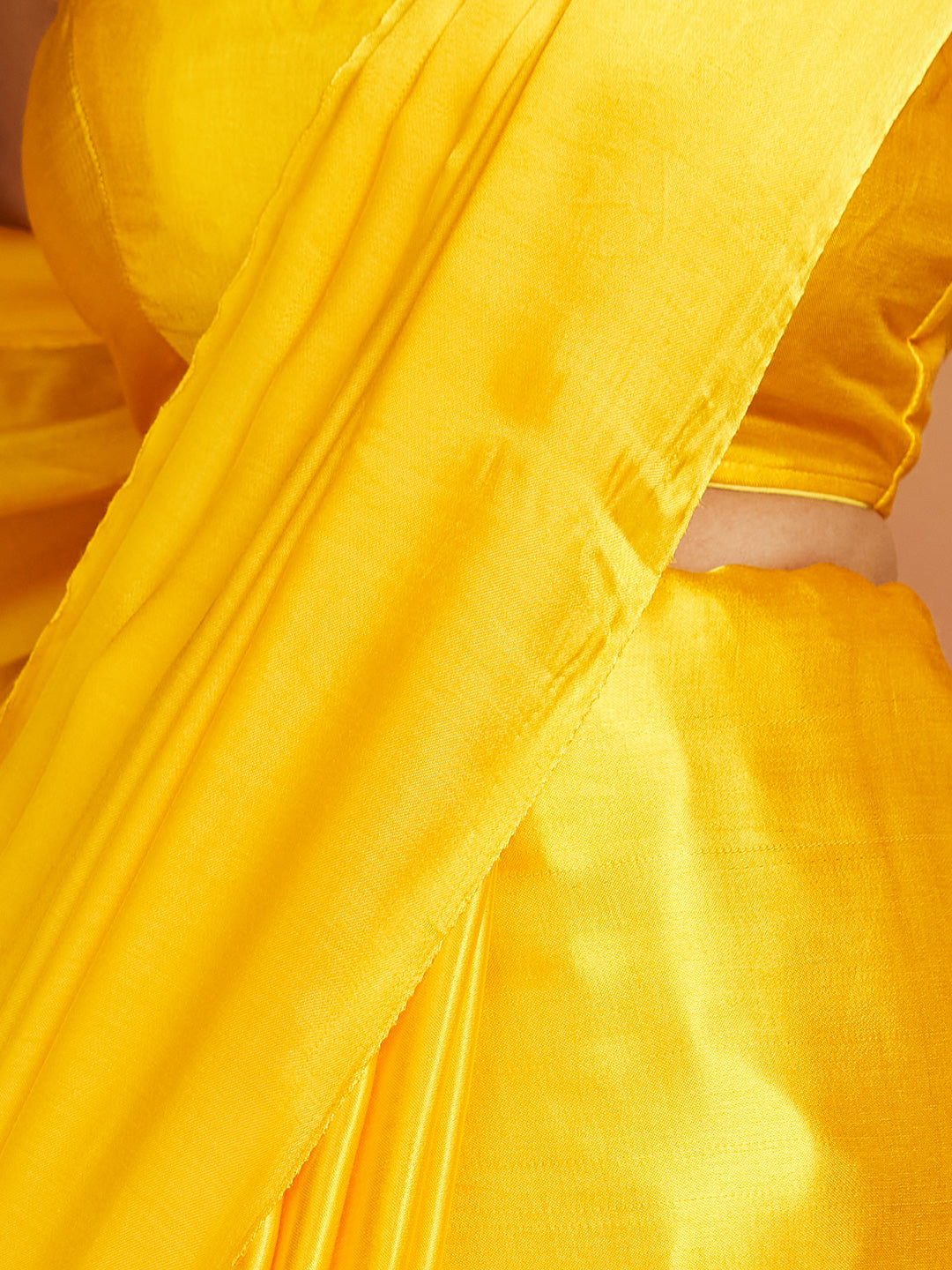 Golden Glow Pure Silk Saree with Zari Accents
