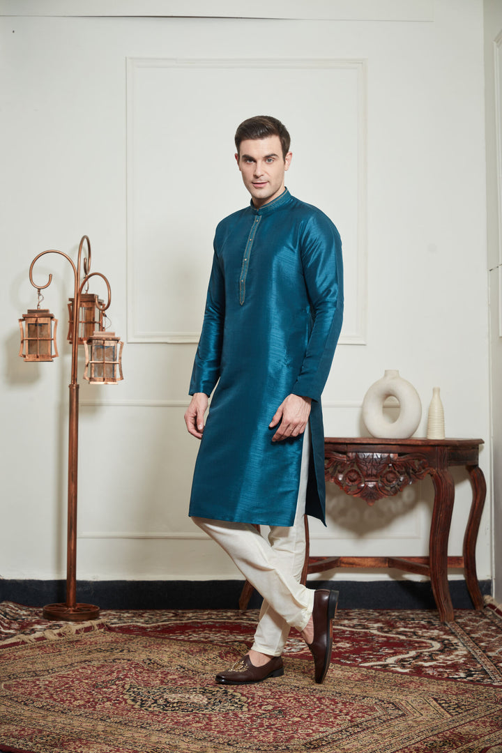 RAMA SILK KURTA SET