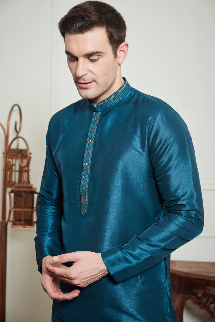 RAMA SILK KURTA SET