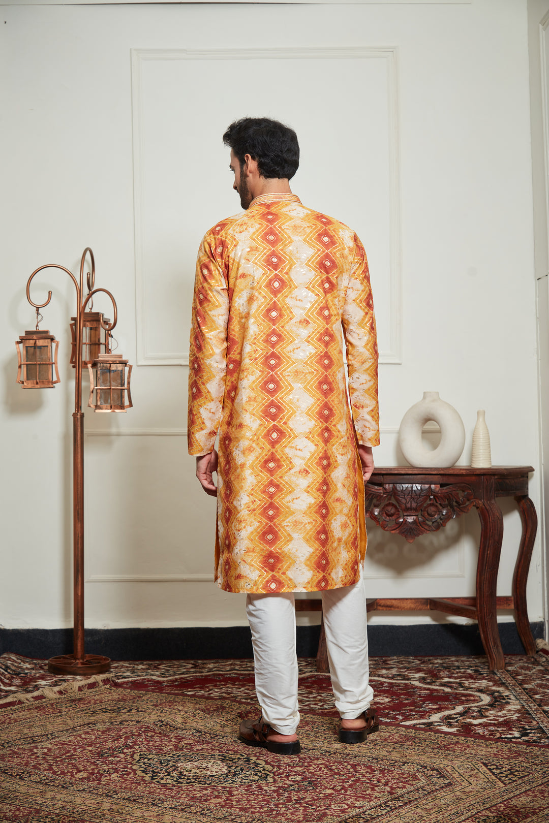 MULTICOLORED KURTA SET