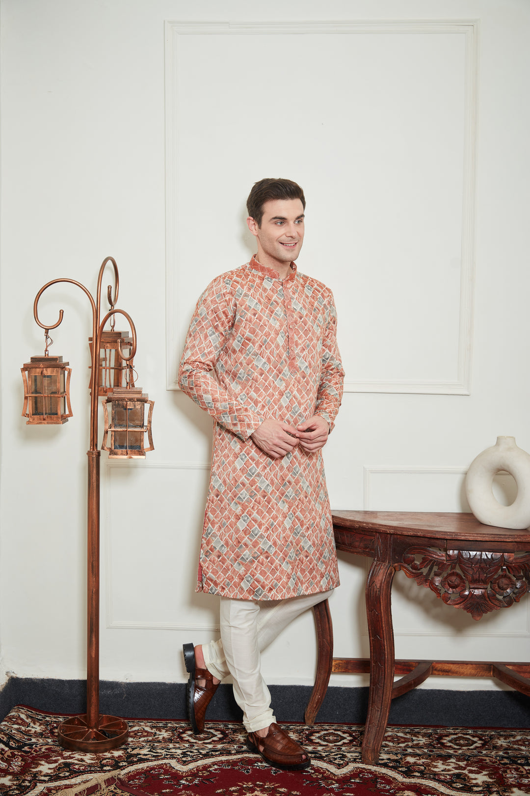 BLOCK PRINTS KURTA SET
