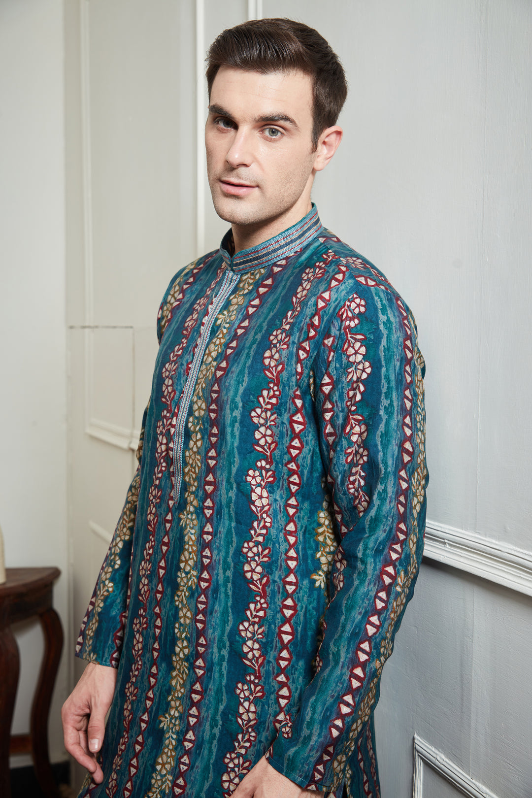 MULTICOLORED KURTA SET