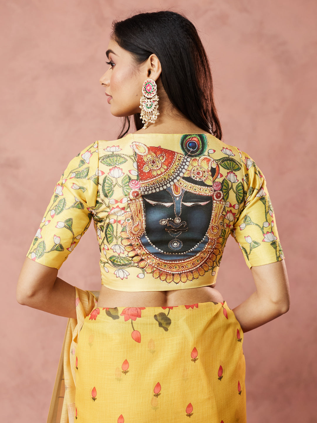 Sunshine Bloom Saree