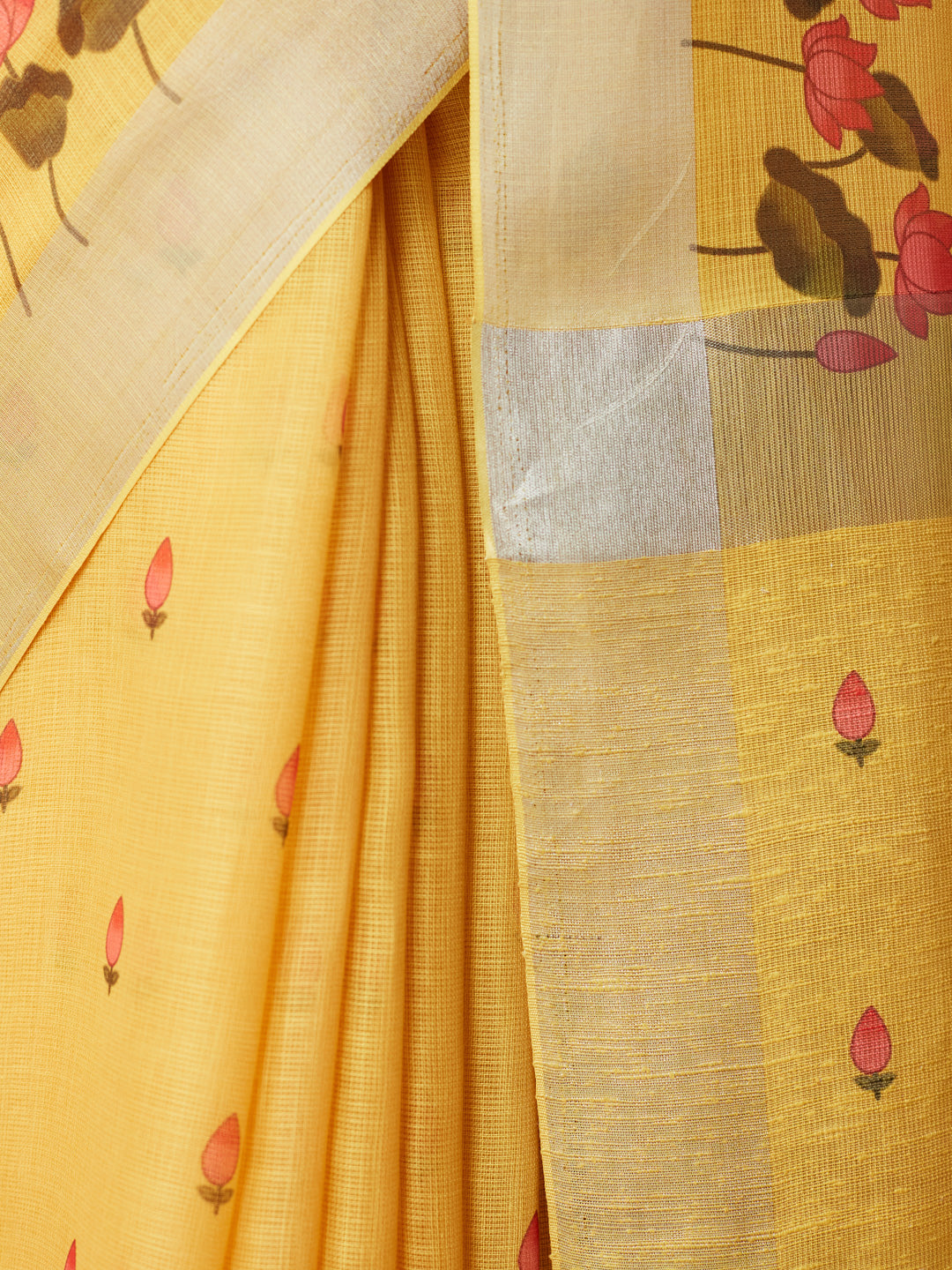 Sunshine Bloom Saree