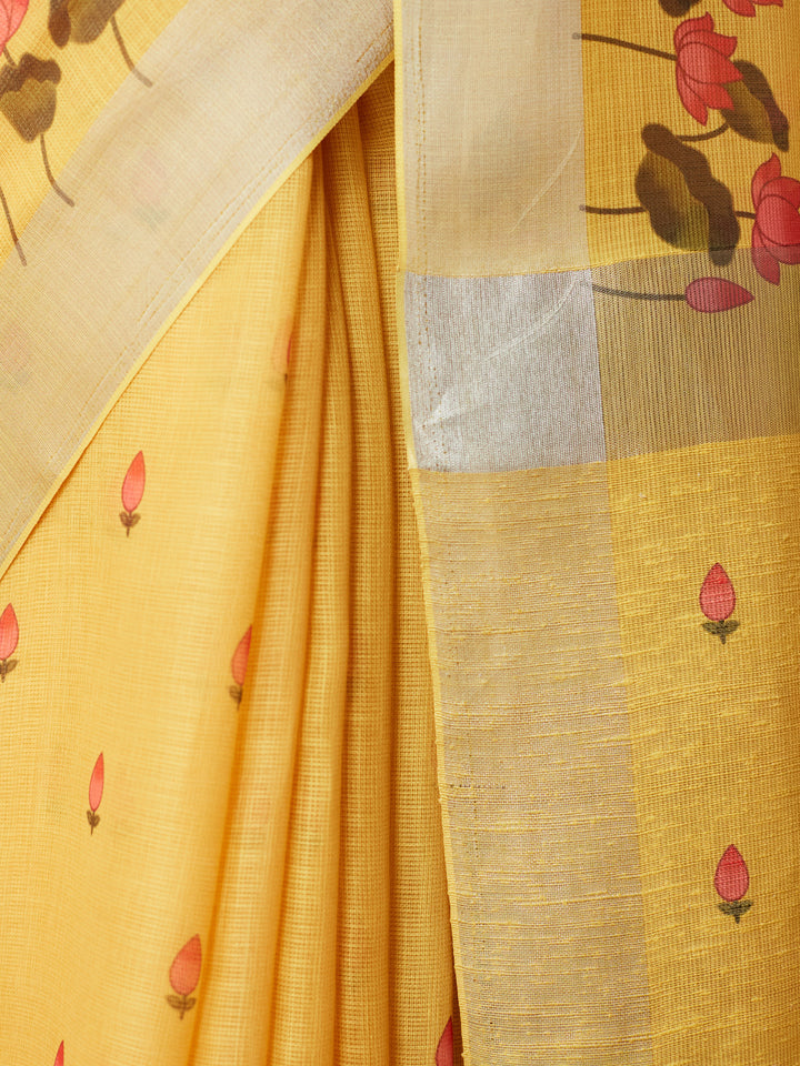 Sunshine Bloom Saree