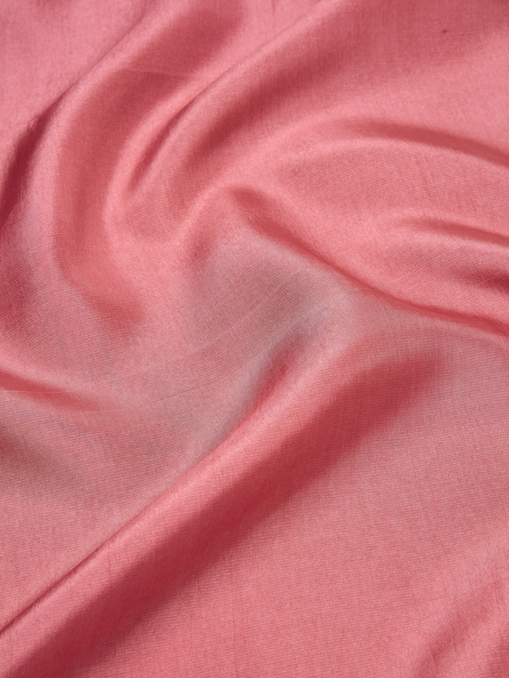 Rose Gold Banarasi unstitched suit