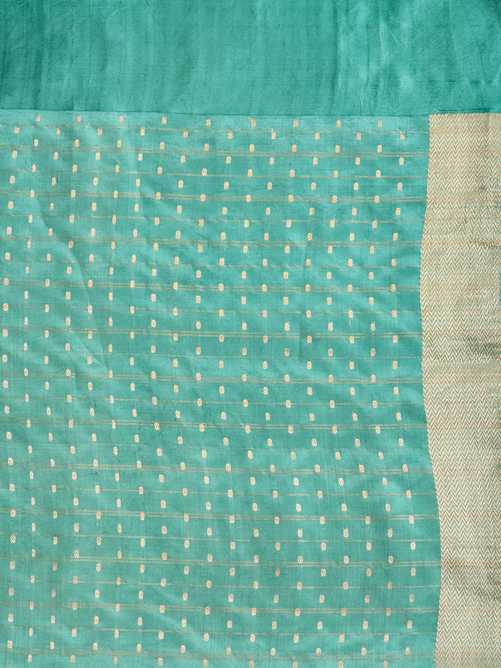 Elegant Peach Banarasi Saree with Golden Elephant Motifs